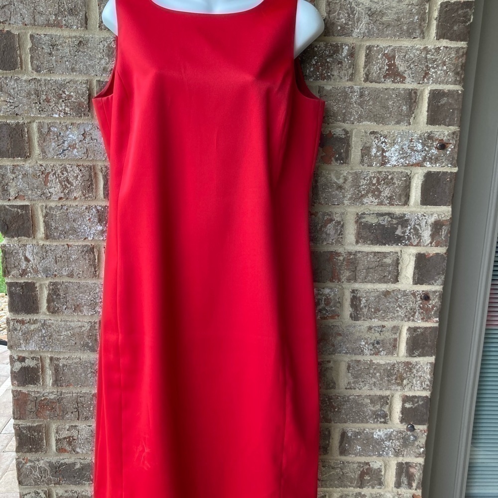 Nygard Collection red dress coat size 12/14 Vintage - Picture 5 of 15